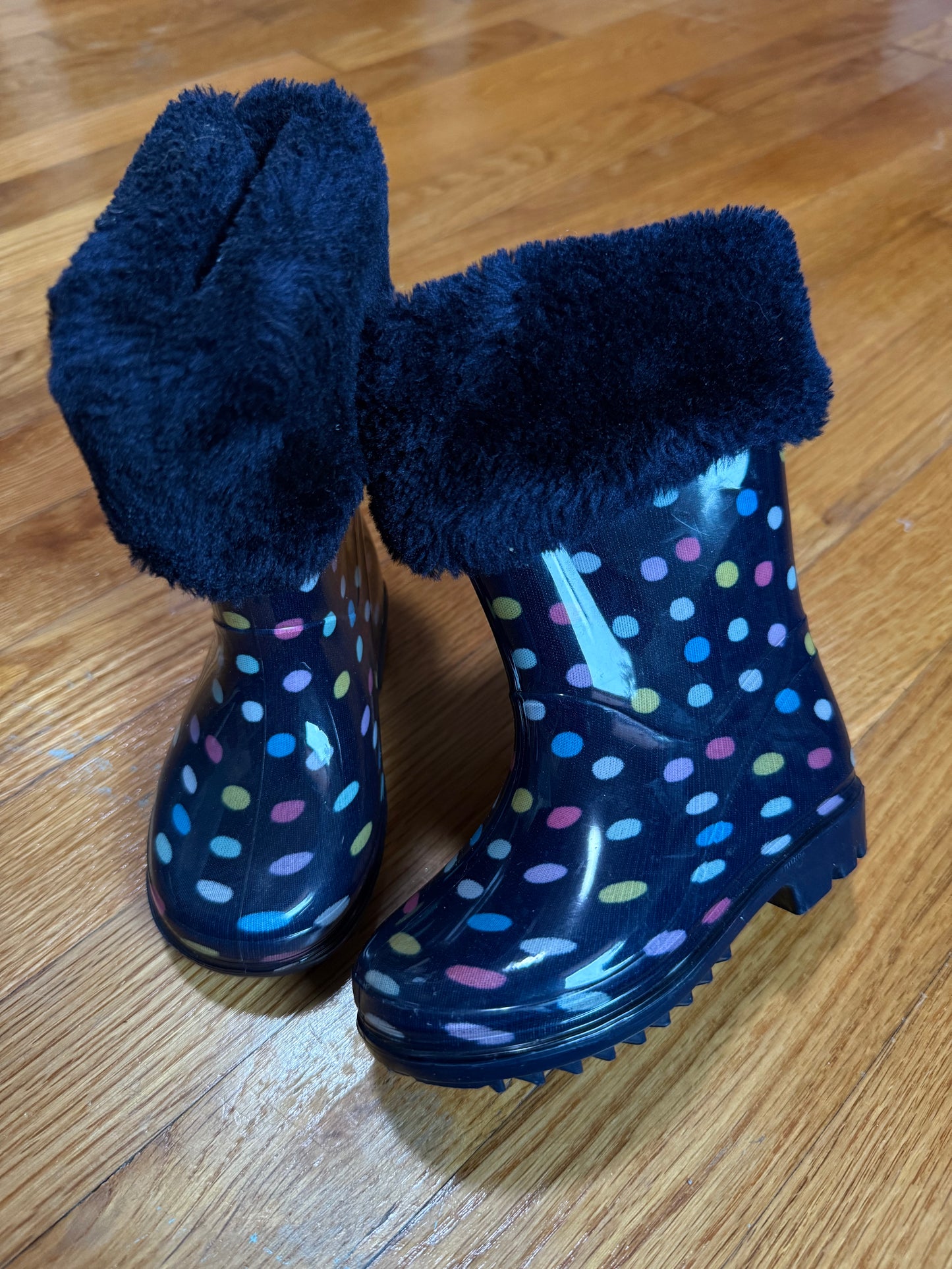 Rain boots, size 5
