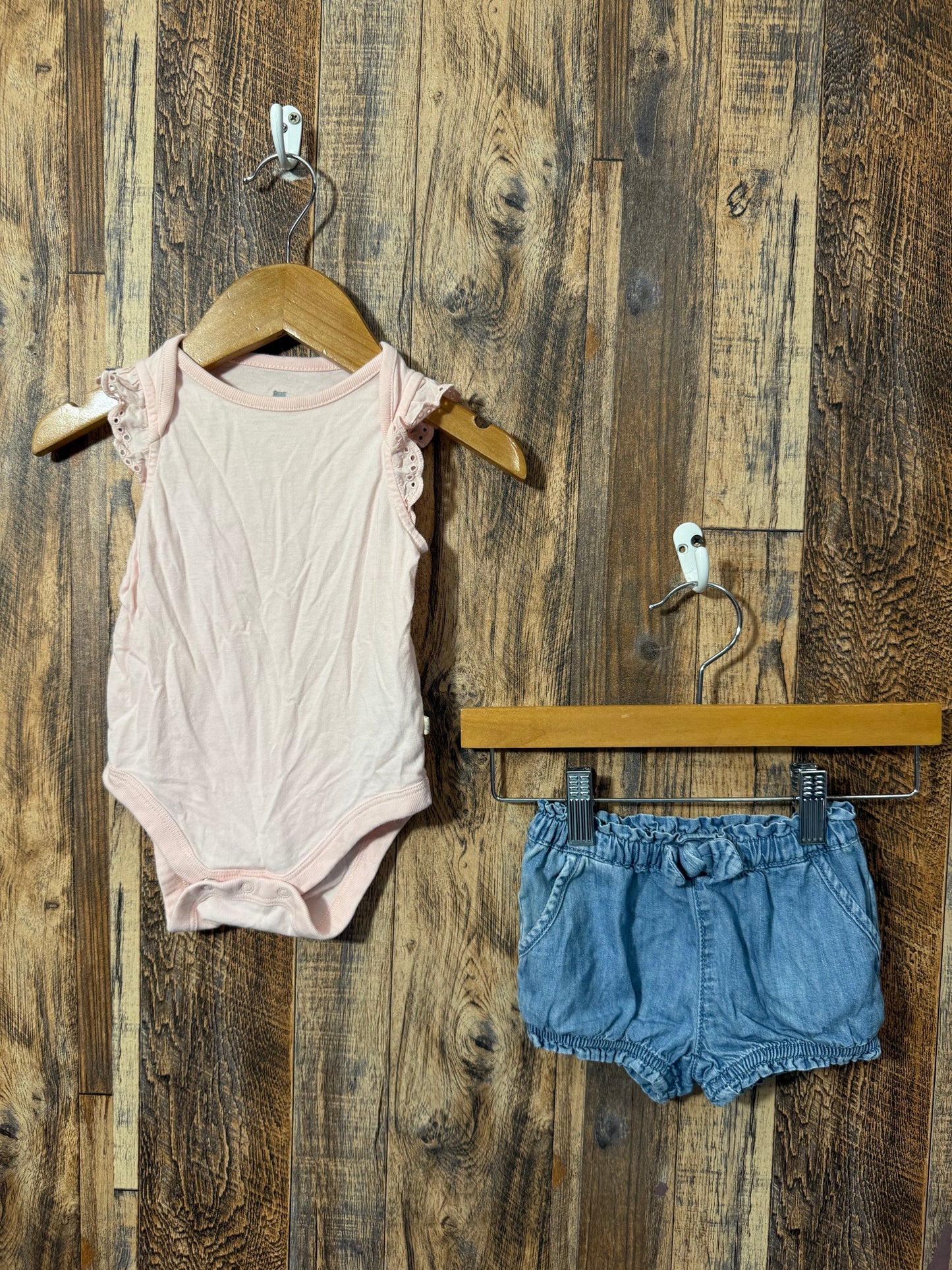 2pc set, size 3-6m