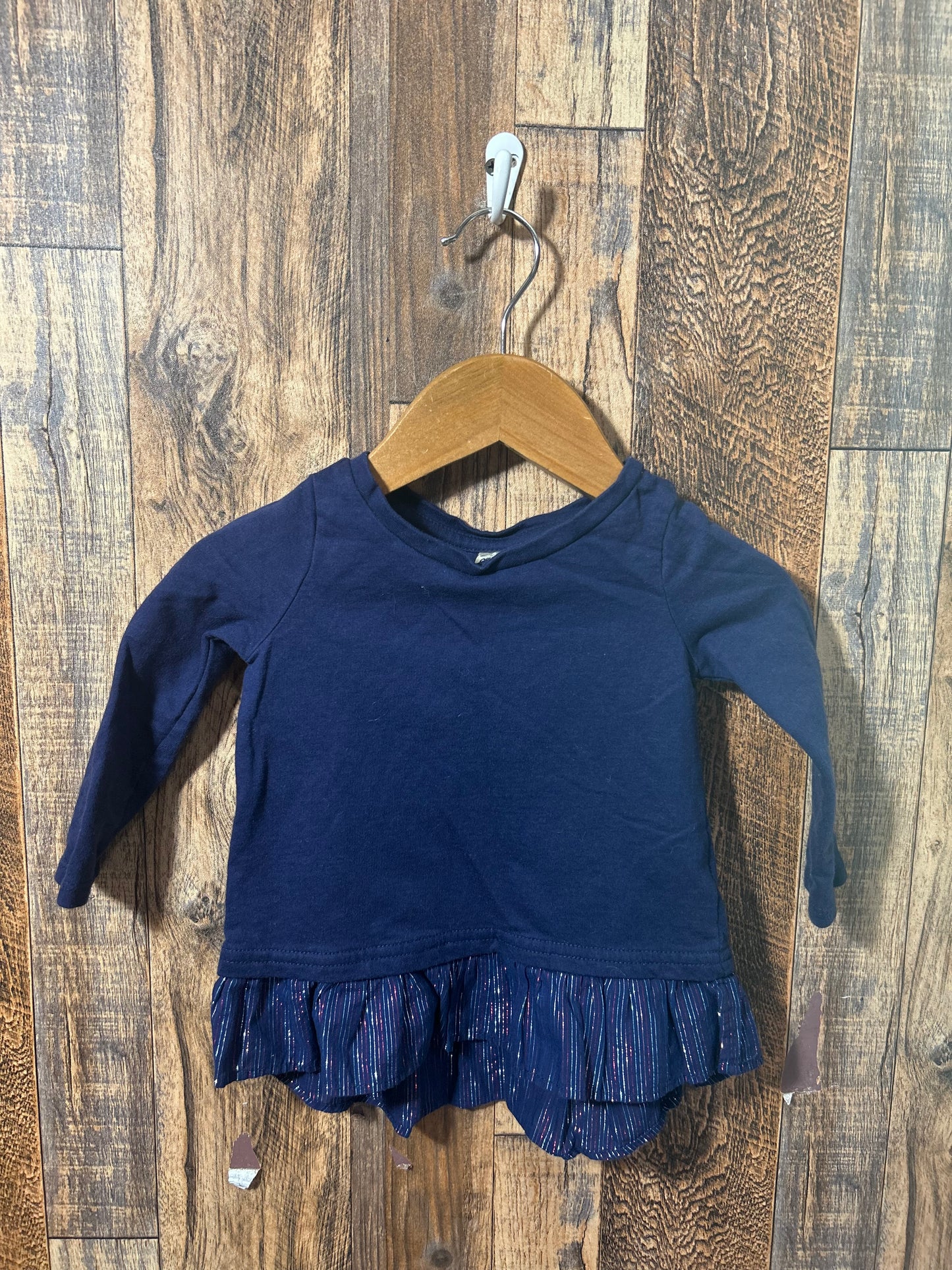 LS shirt, size 12m