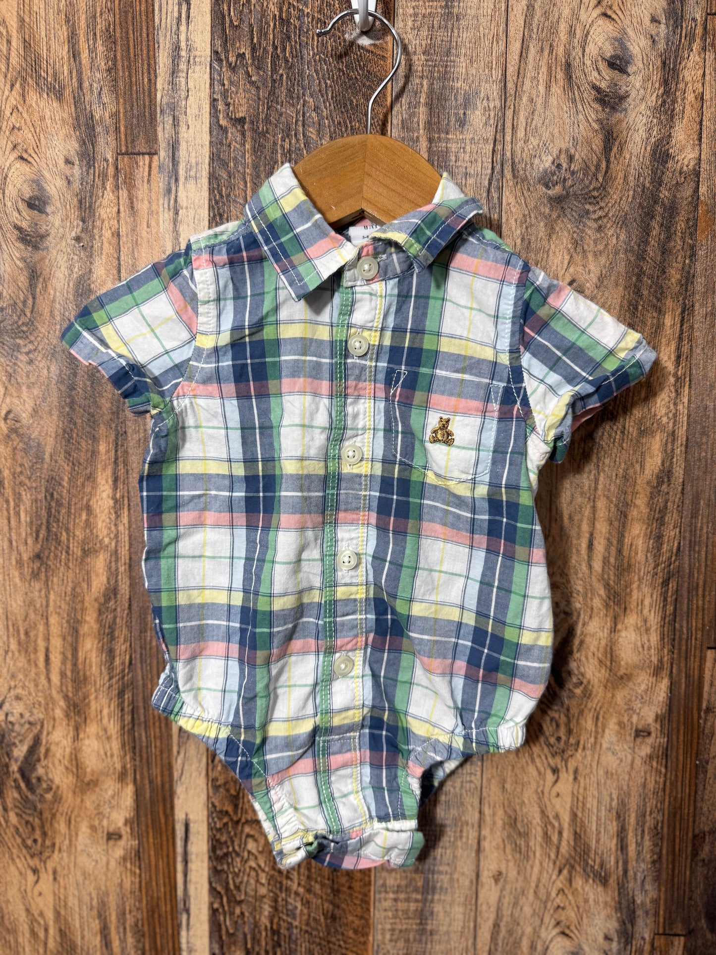 Button up, size 3-6m