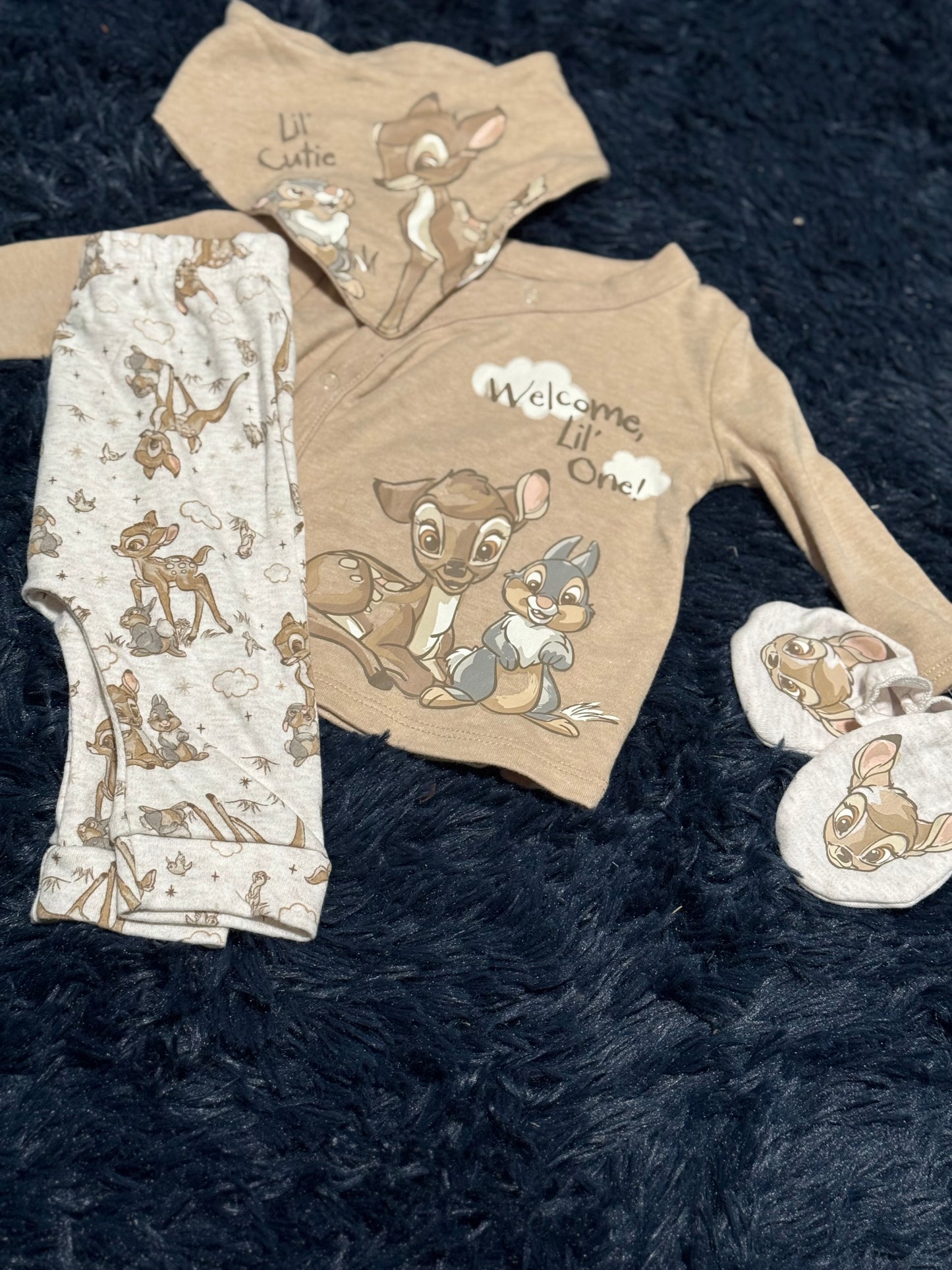 4pc set, size 0-3m