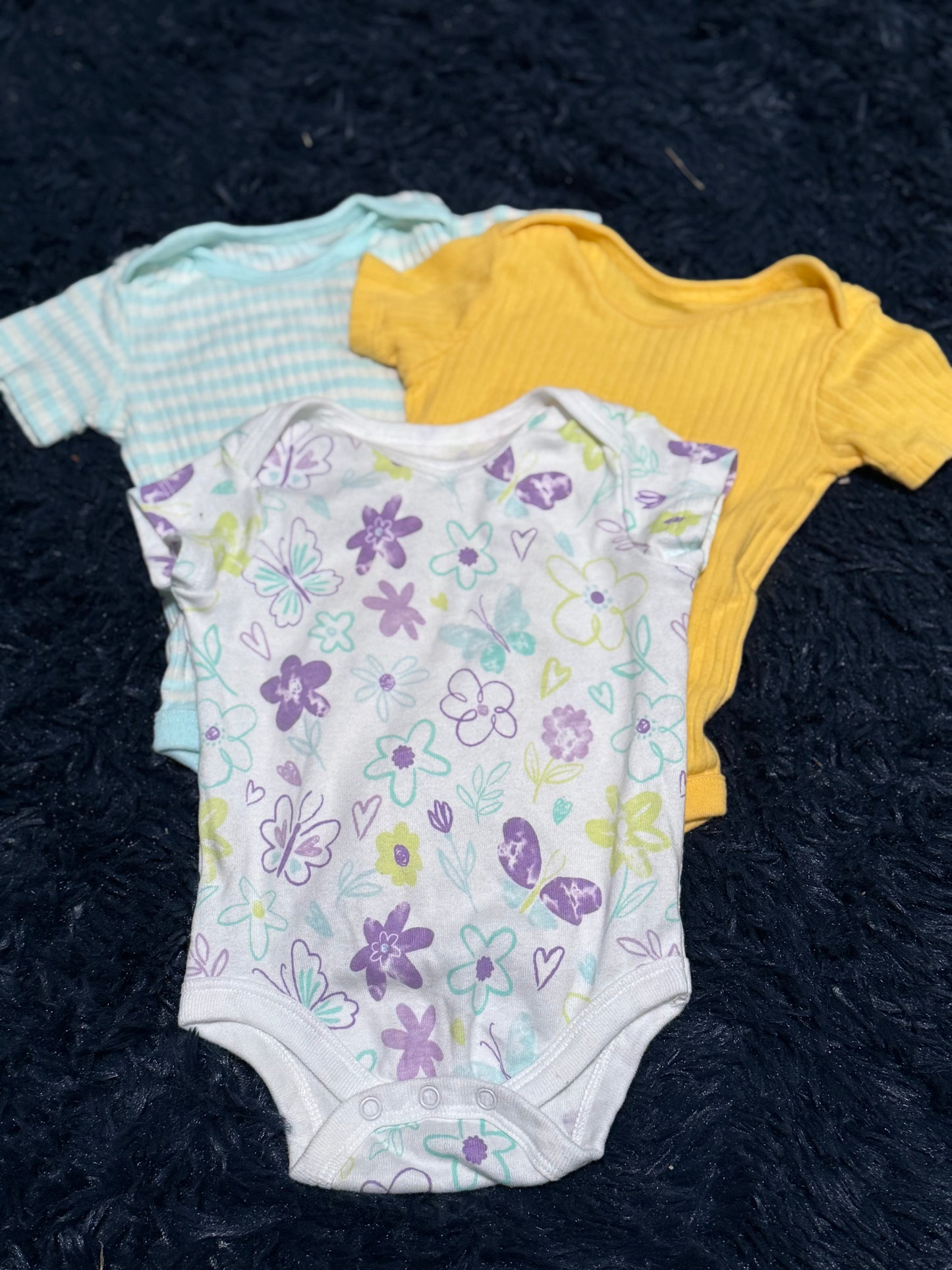 3pc onesie set, size 3m