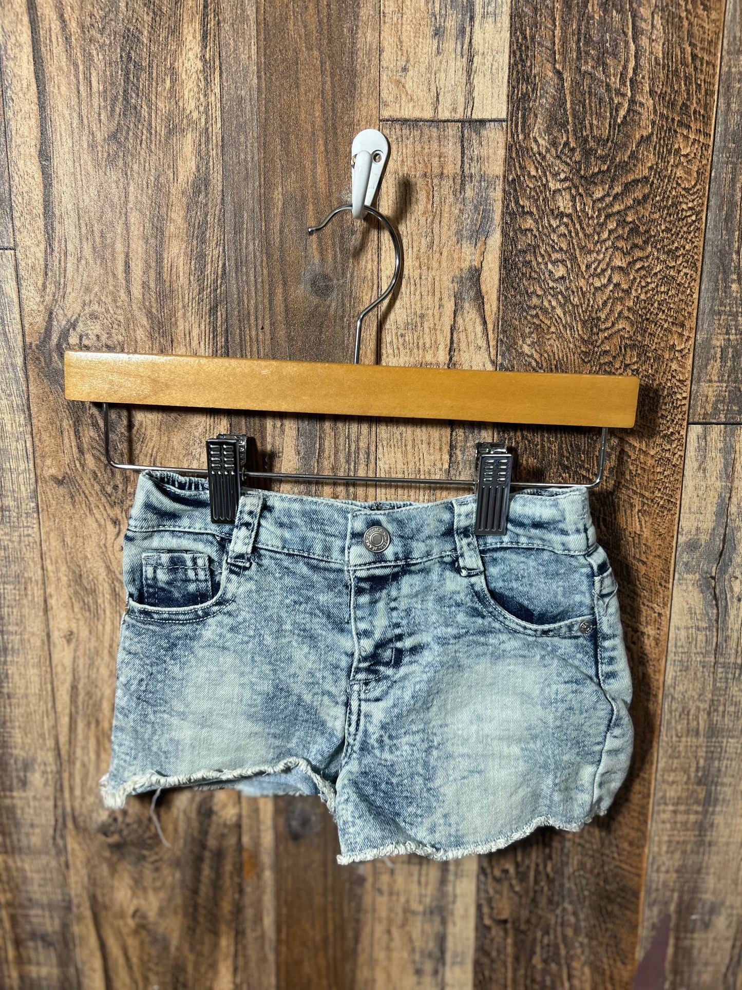 Jean shorts, size 18m