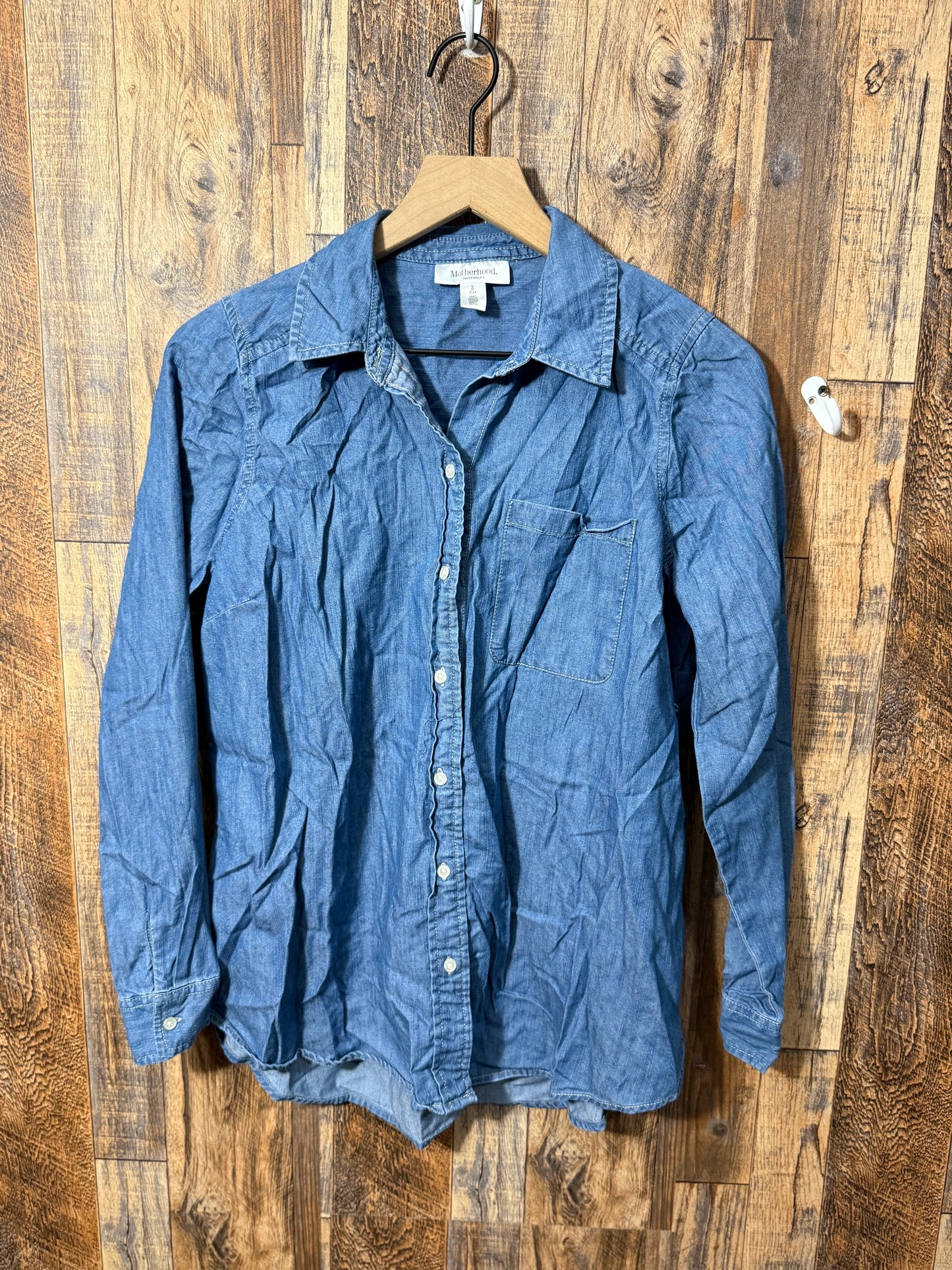 LS button up, size S