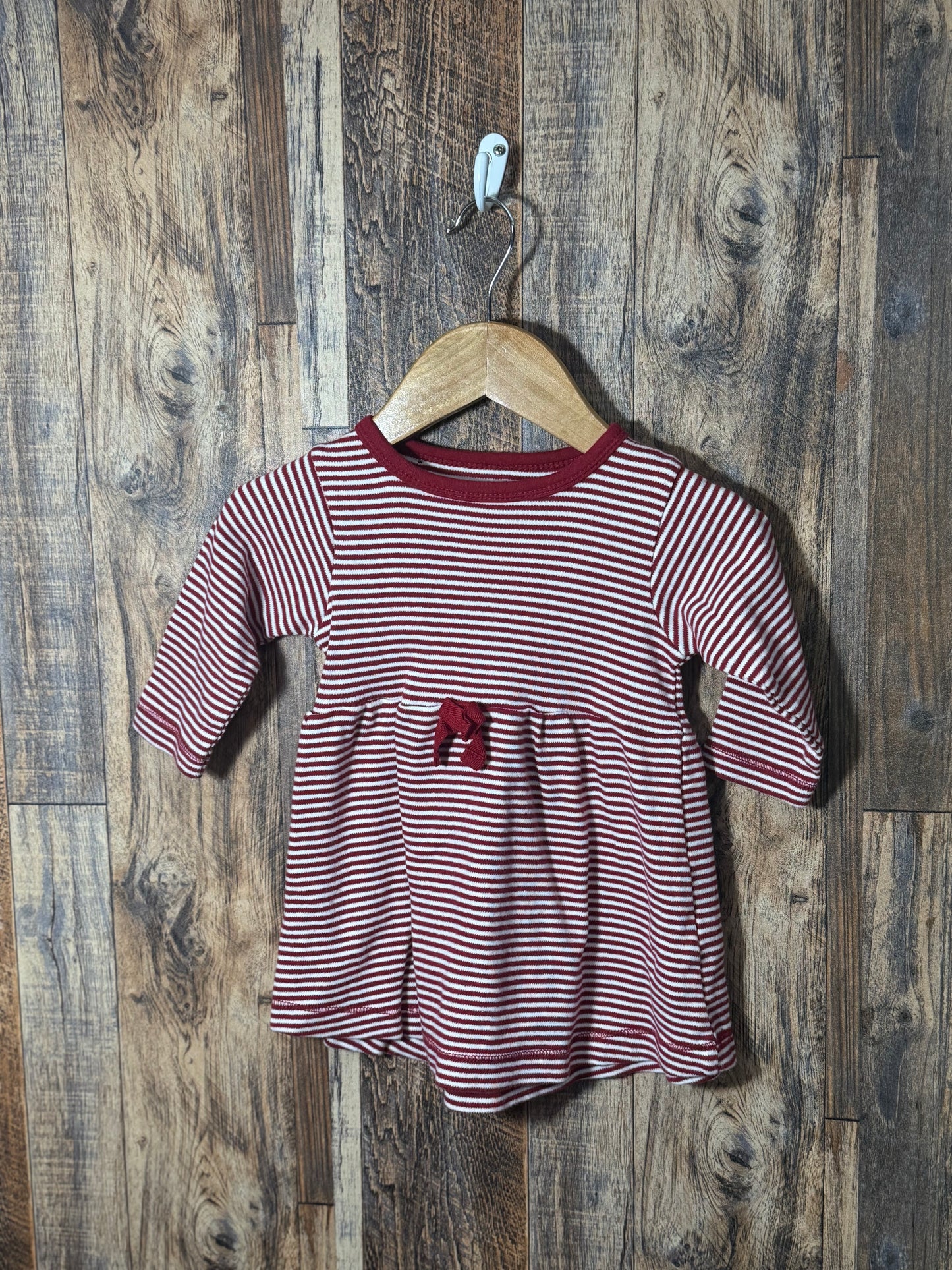 Organic cotton dress, size 9-12m