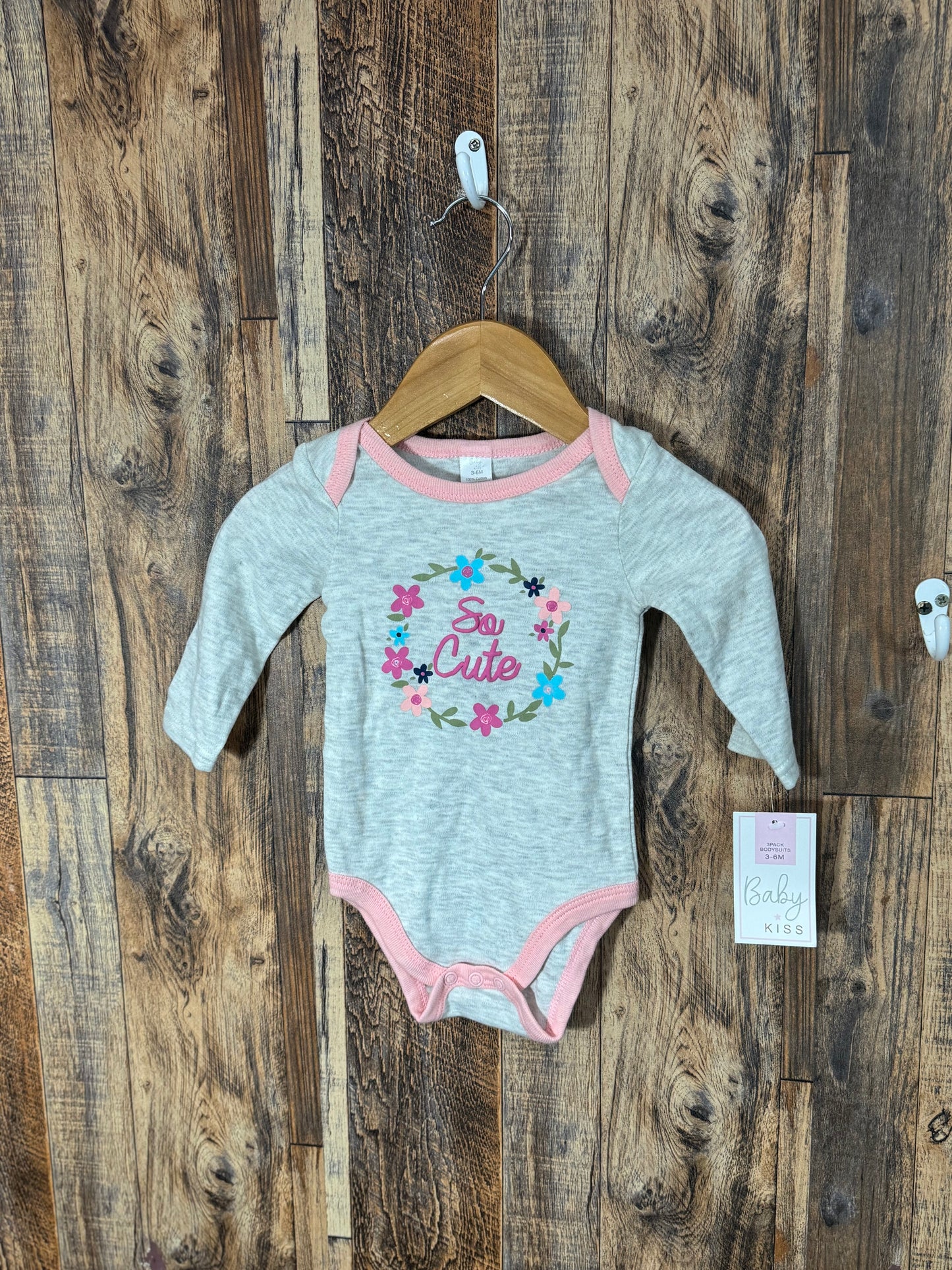 LS onesie NWT, size 3-6m
