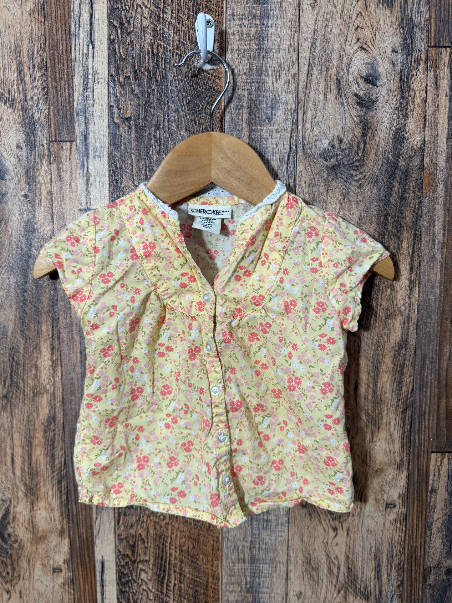 Button up shirt, size 18m