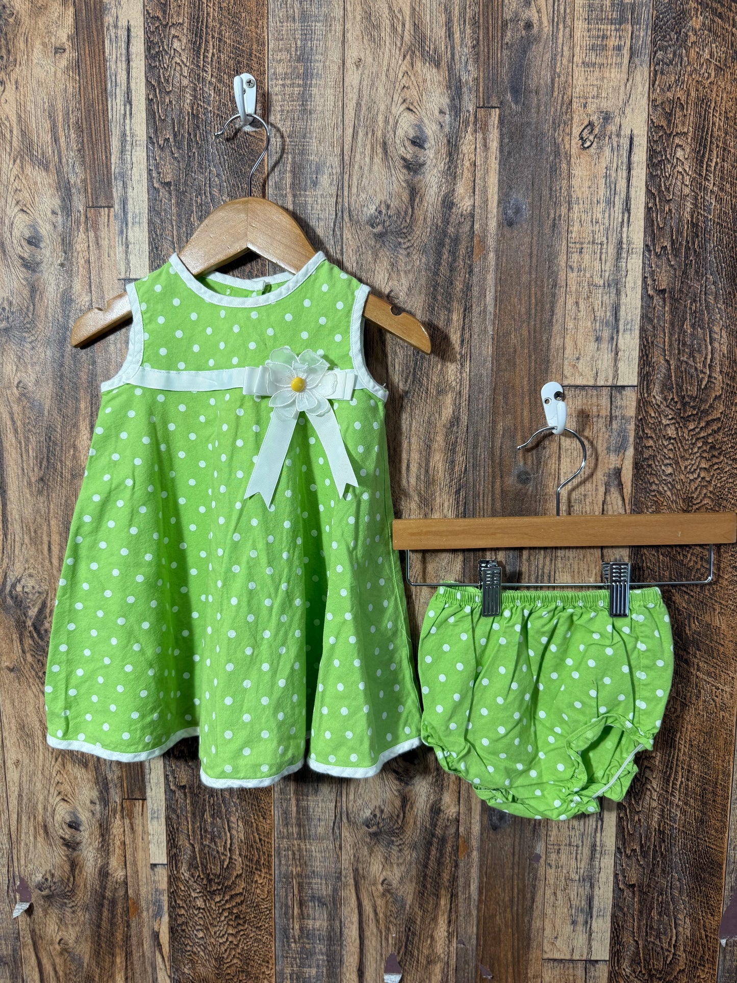 Dress w/ lollies, size 12m