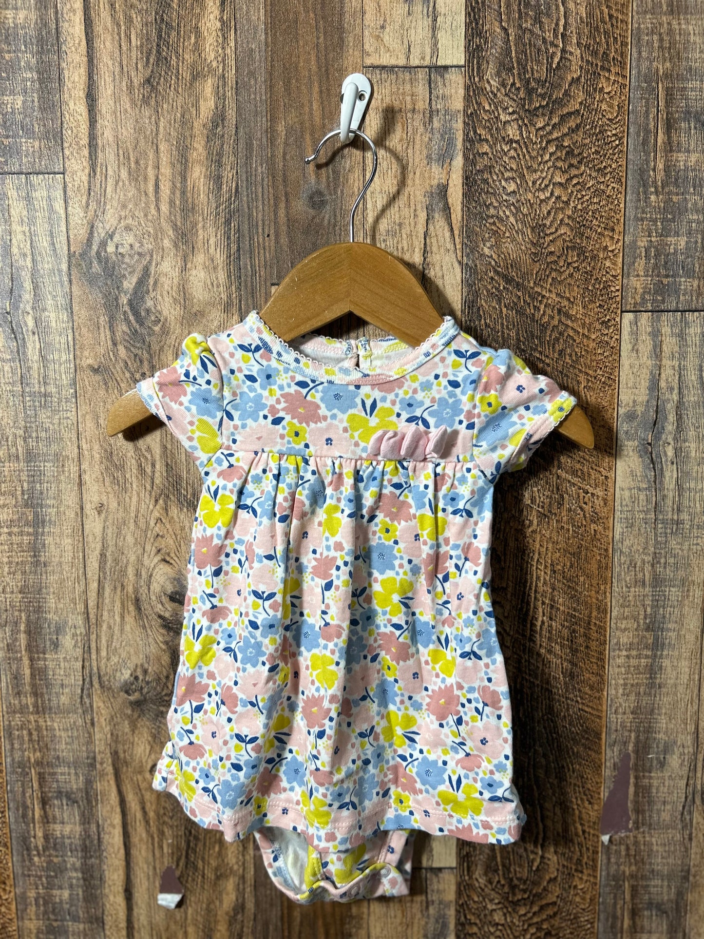 Romper dress, size 6-9m