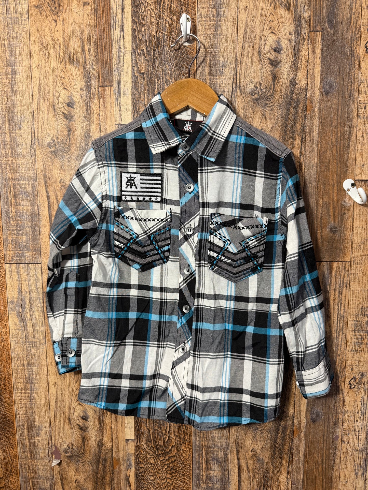 LS button up, size 5