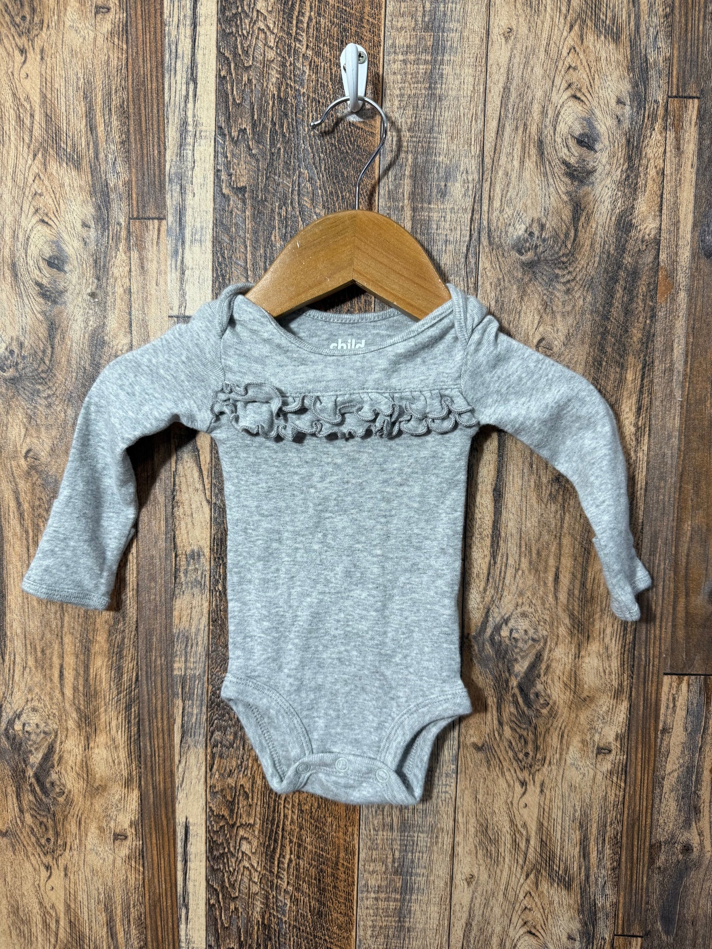 LS onesie, size NB