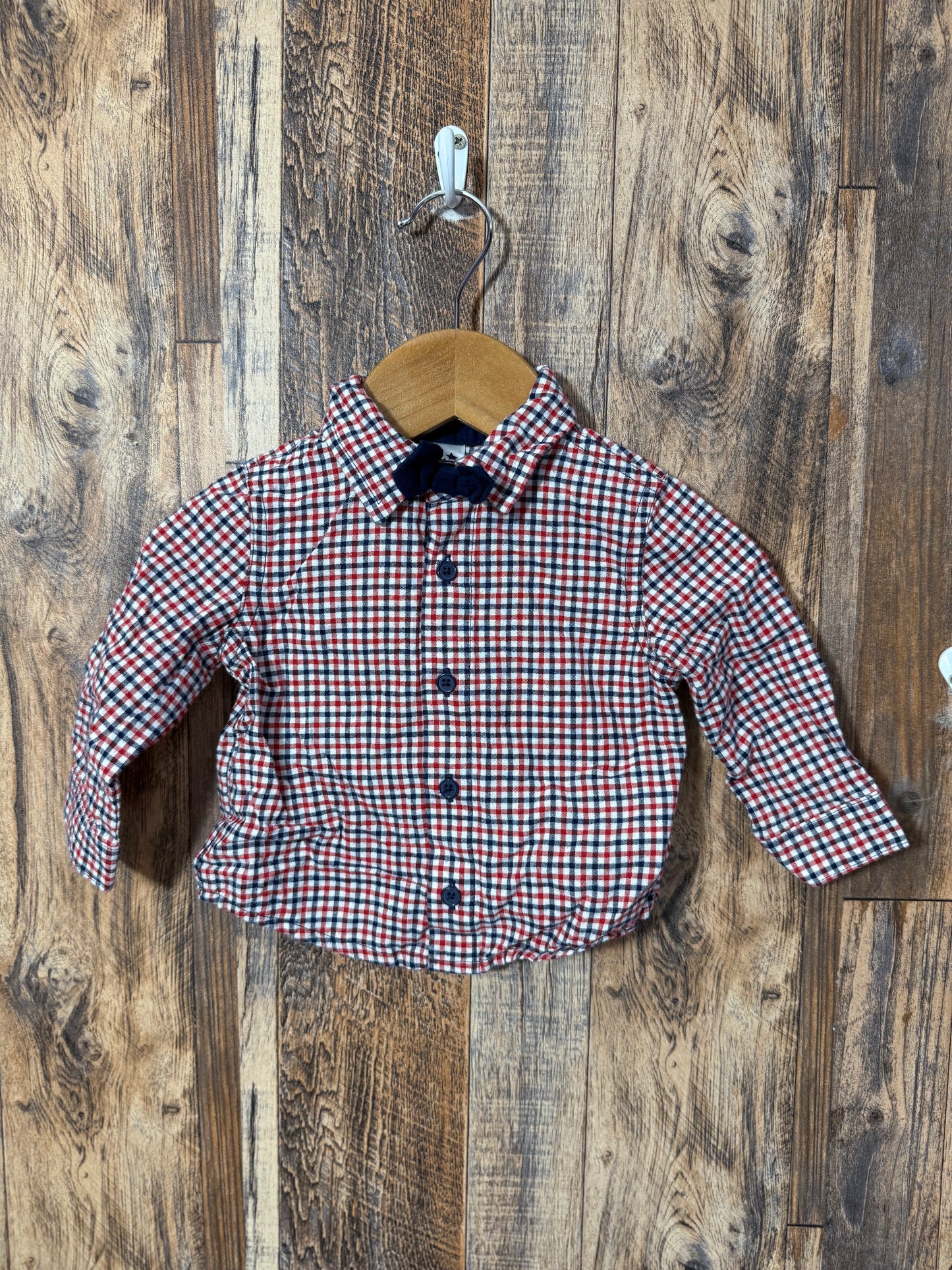 LS button up, size 3-6m