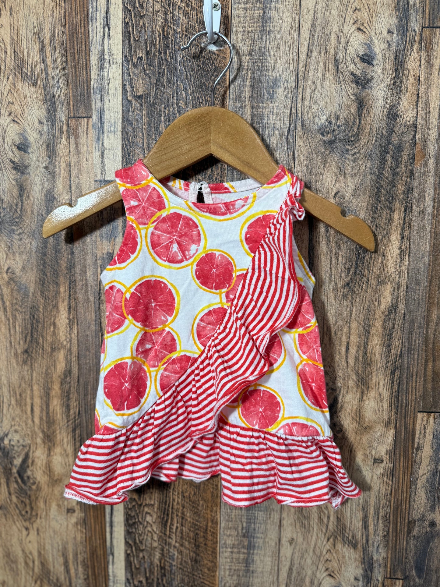 Organic cotton dress, size 3-6m