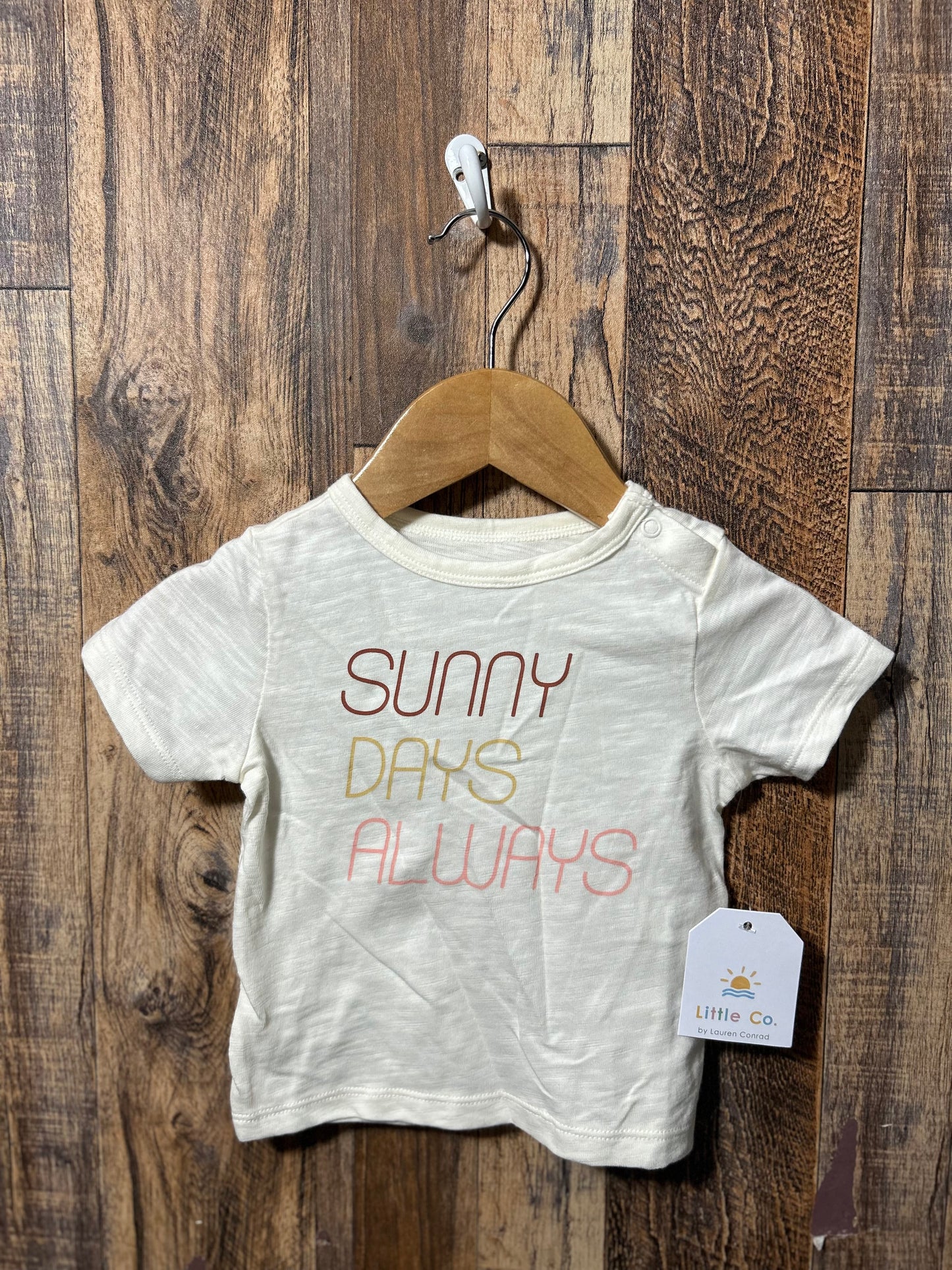 Organic cotton shirt nwt, size 6m