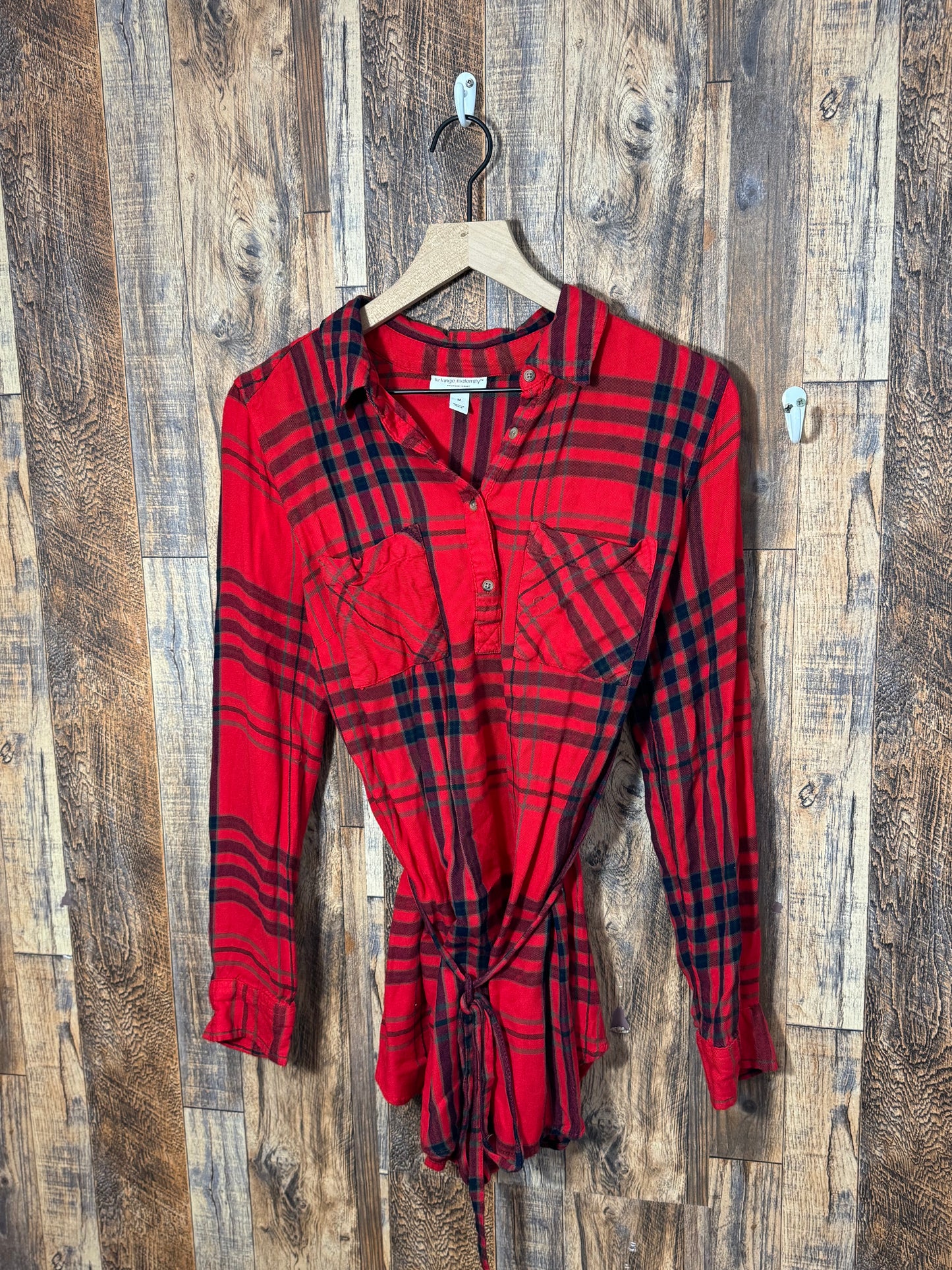Plaid shirt, size M