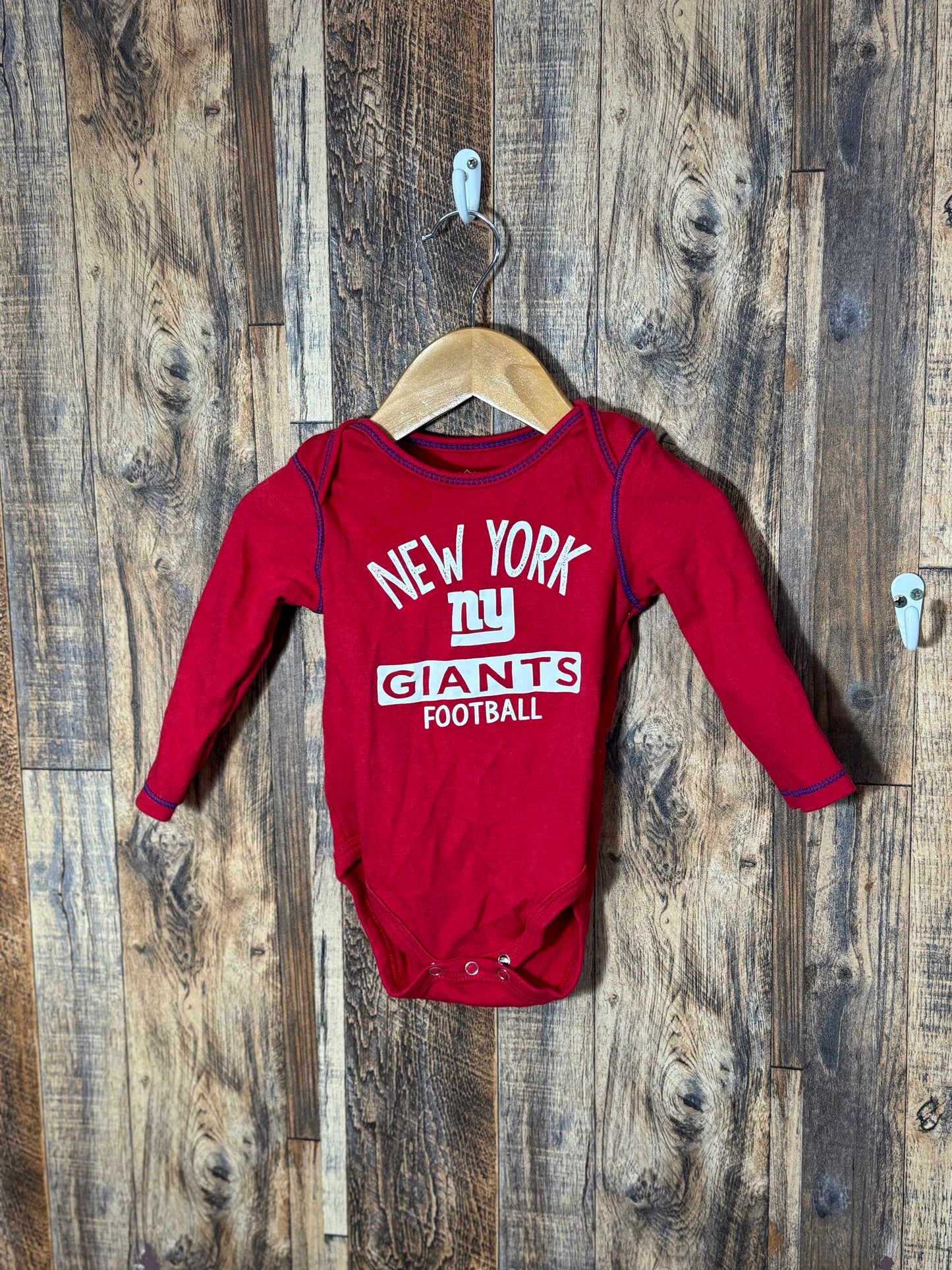 Giants LS onesie, size 12m