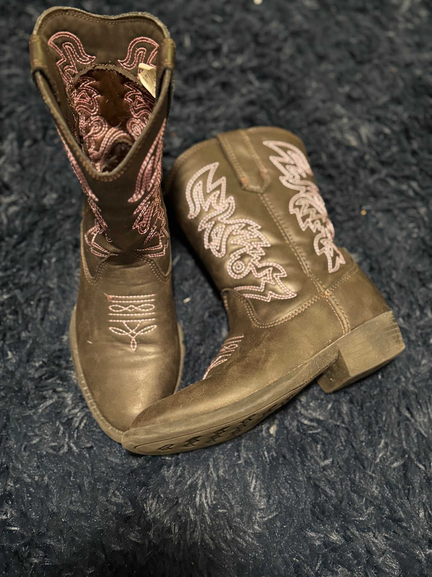 Cowgirl boots, size 12