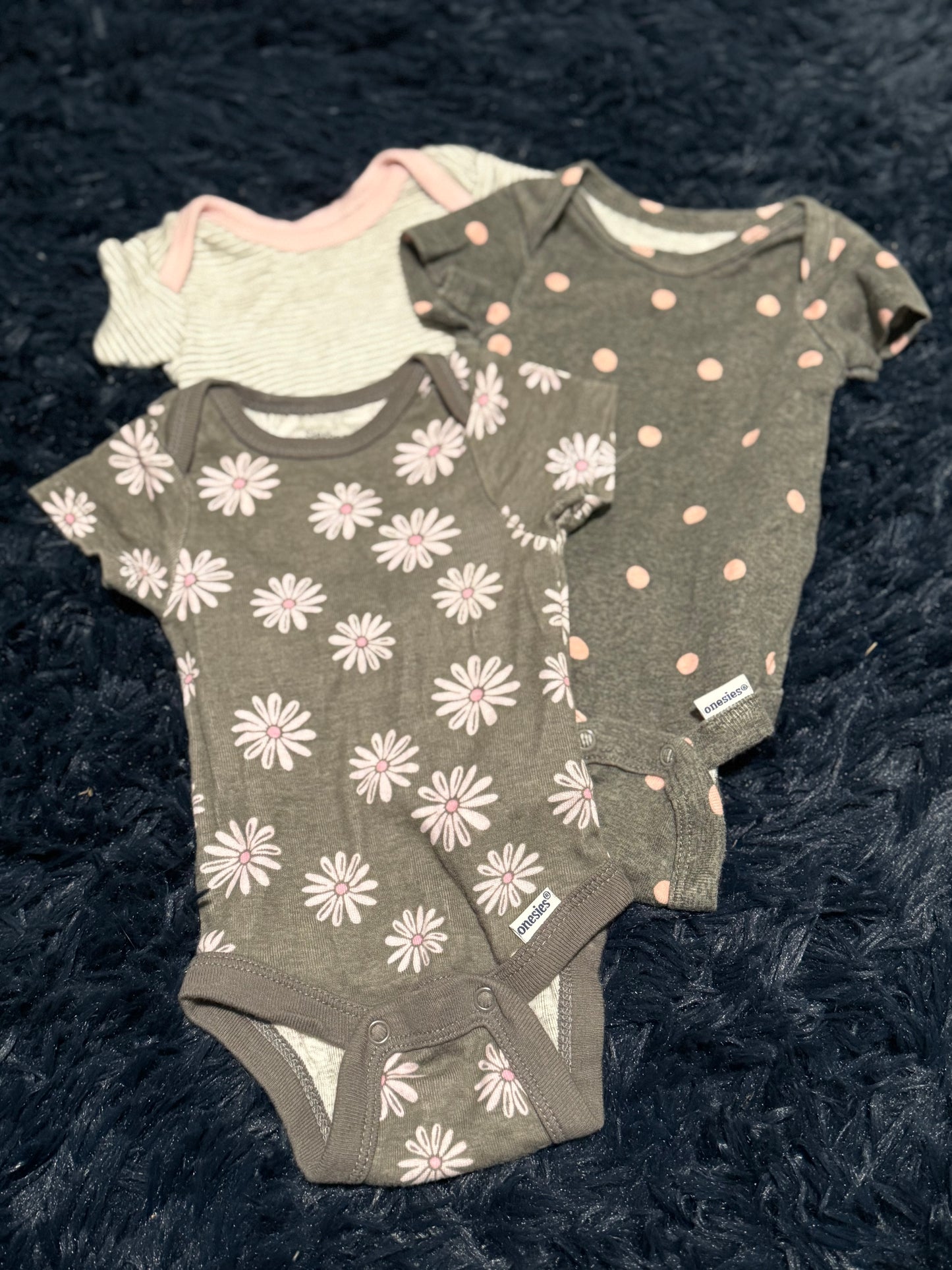 3pc onesie set, size NB