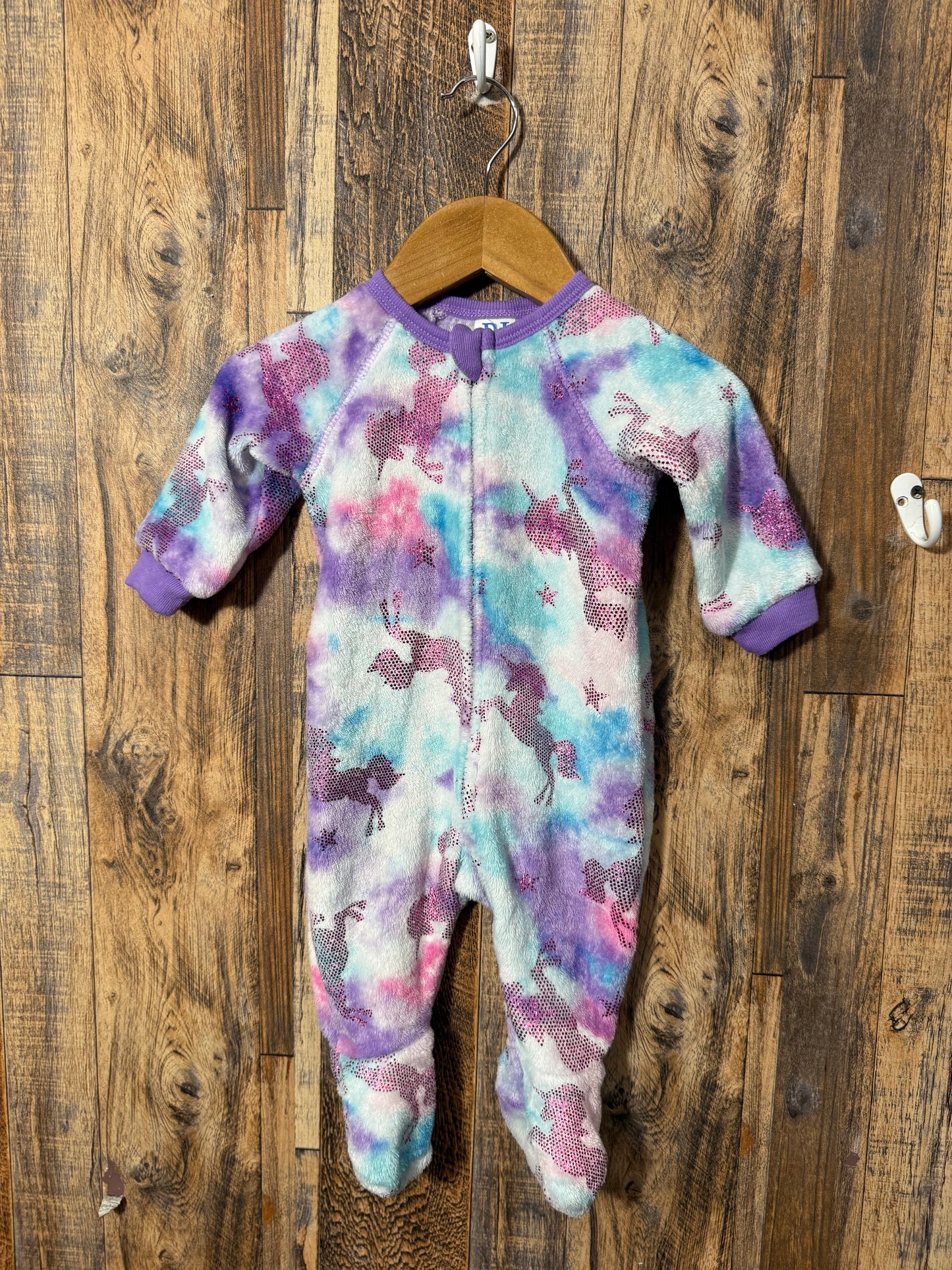 Fleece sleeper, size 0-3m