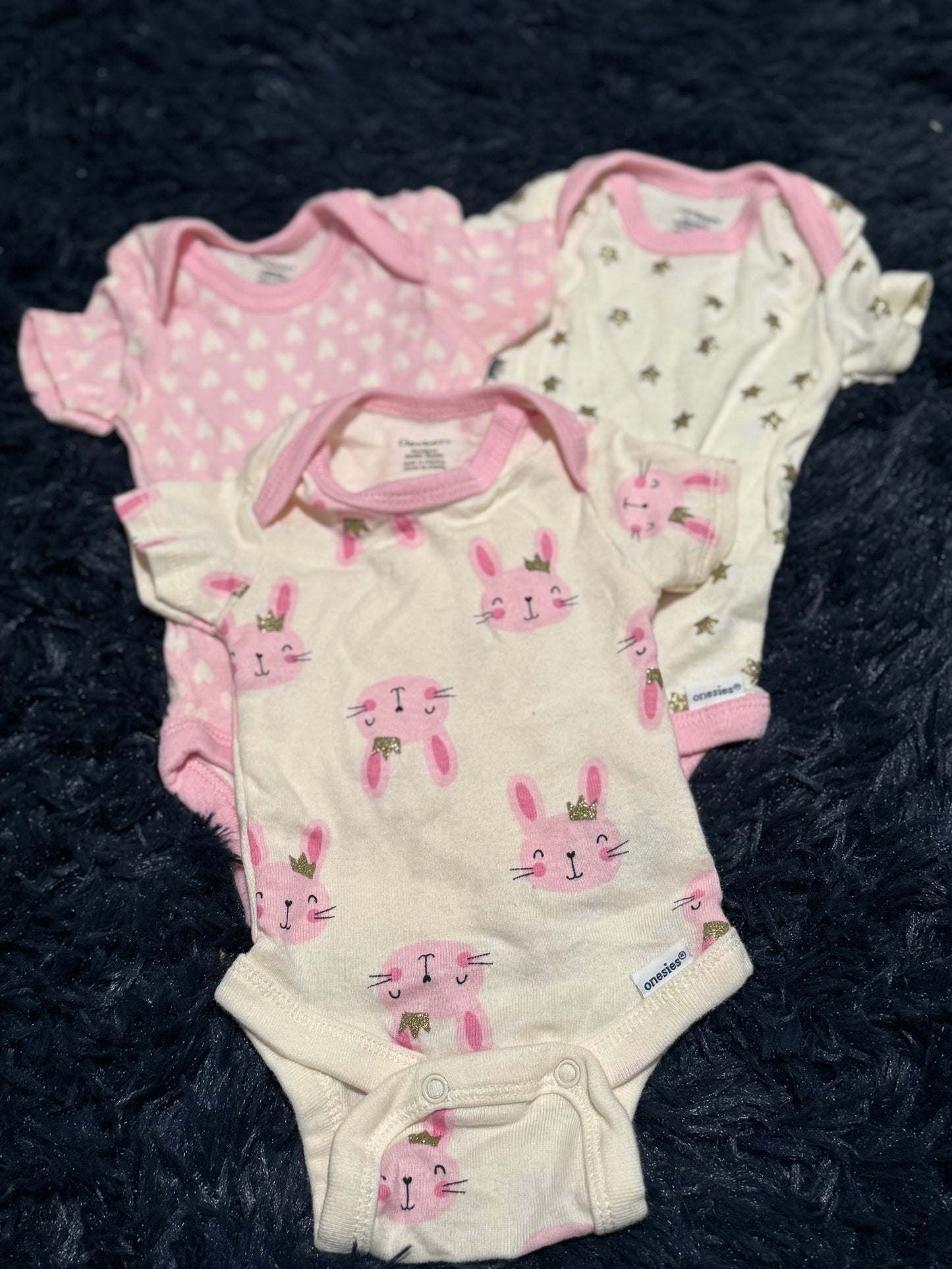 3pc onesie set, size NB