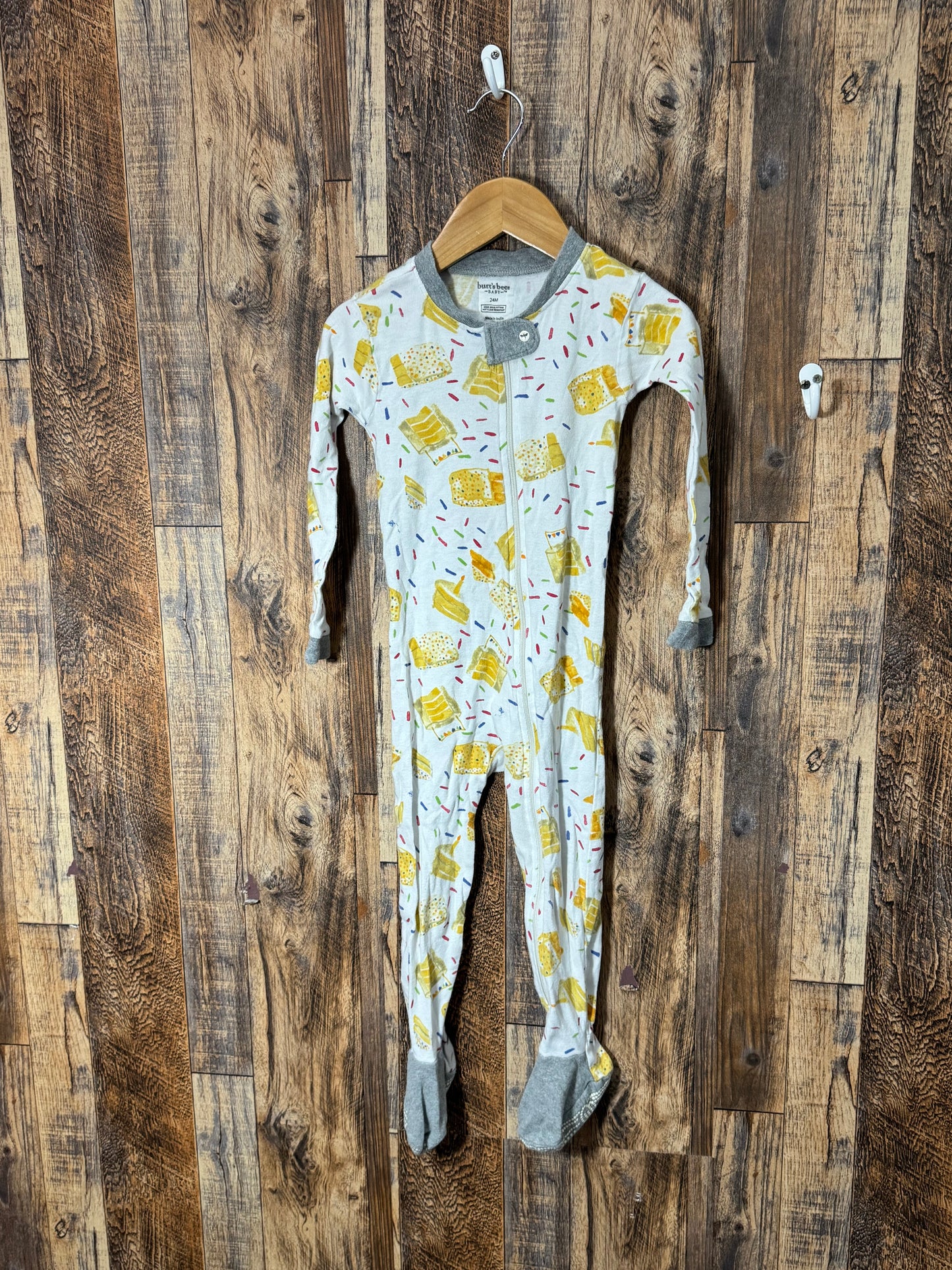 Organic cotton pajamas, size 24m