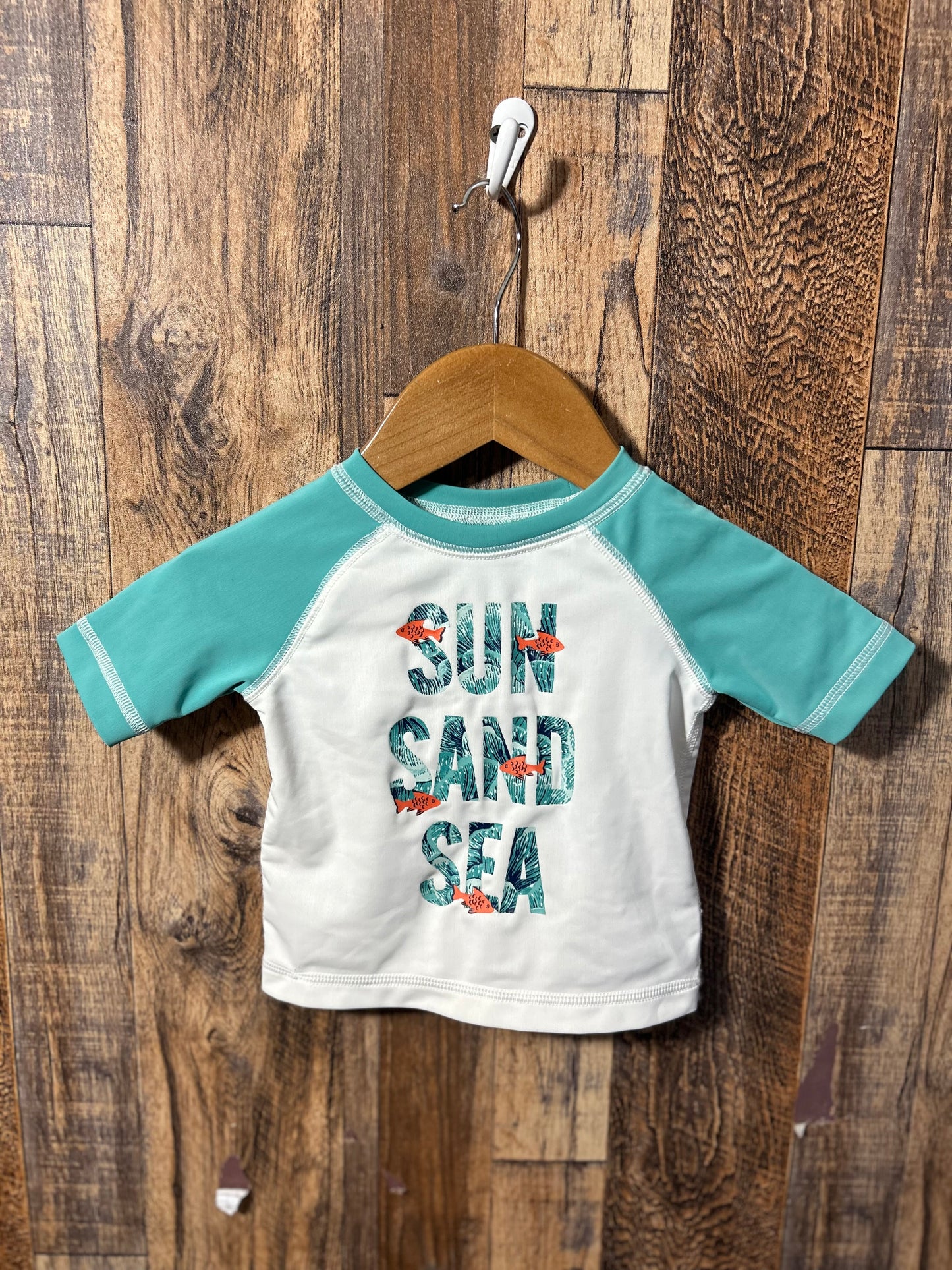 Swim shirt, size 3-6m