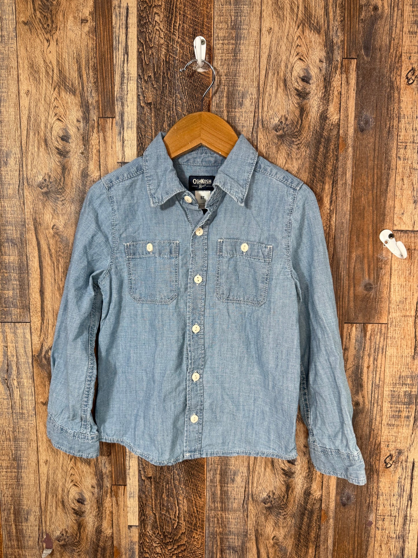 LS button up, size 5t