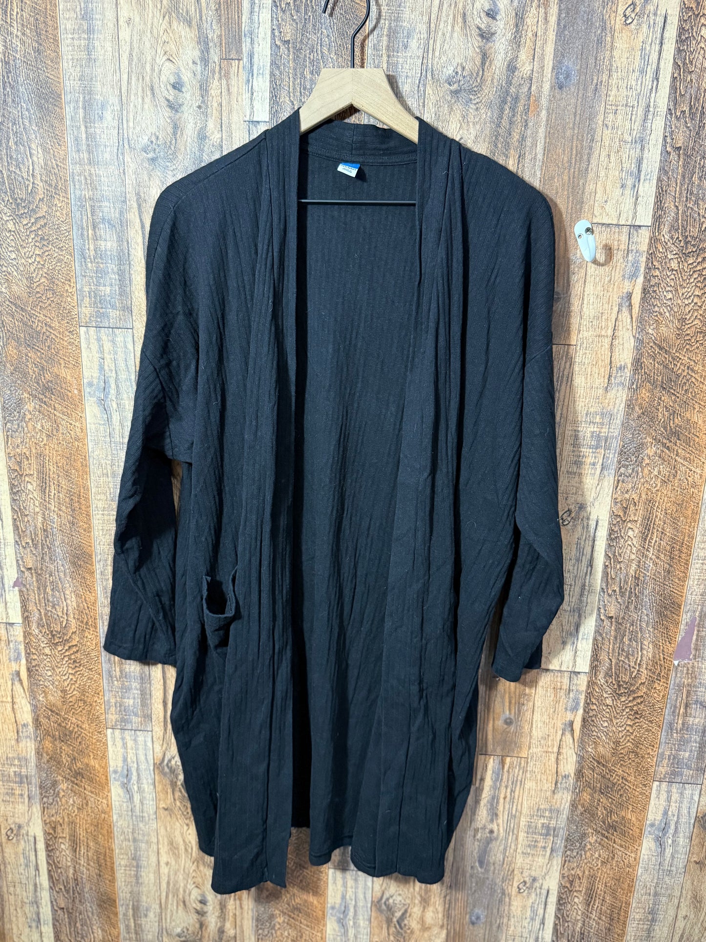 Open front LS, size XL