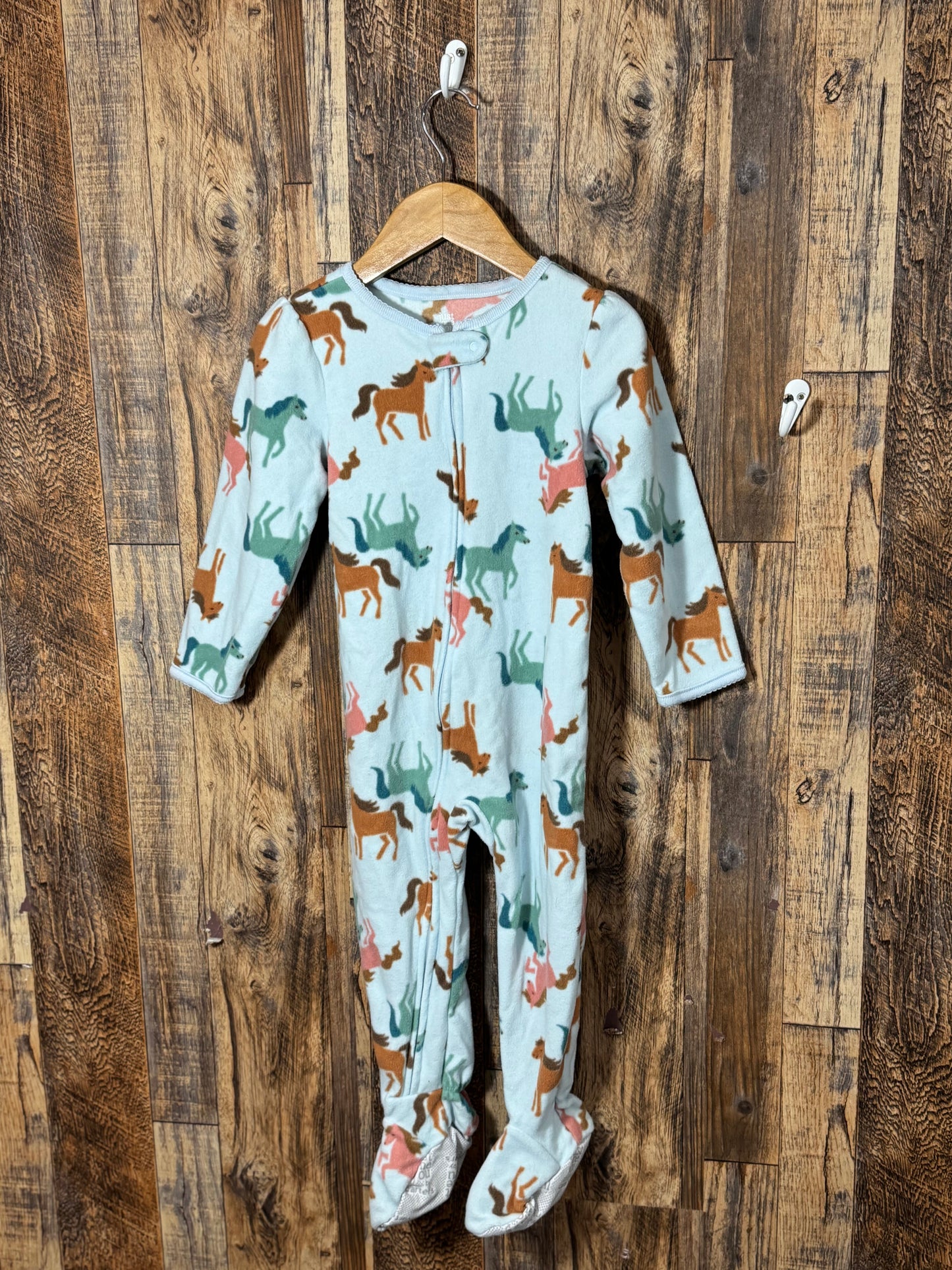 Fleece pajamas, size 2t