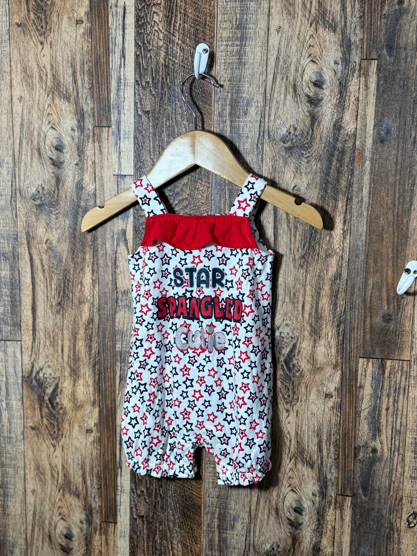Patriotic Romper, size 0-3m