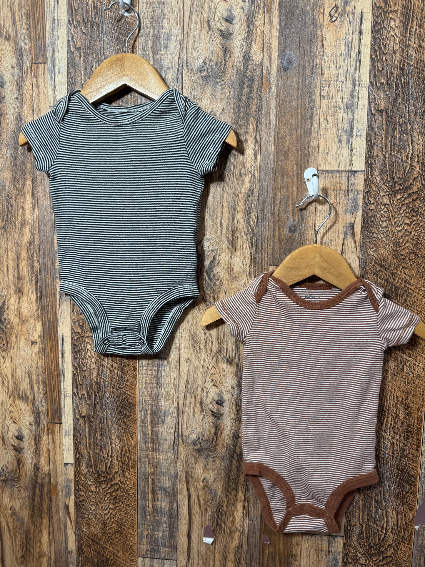 2pc onesie set, size 6m