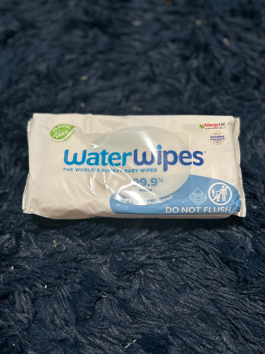 60ct Water wipes