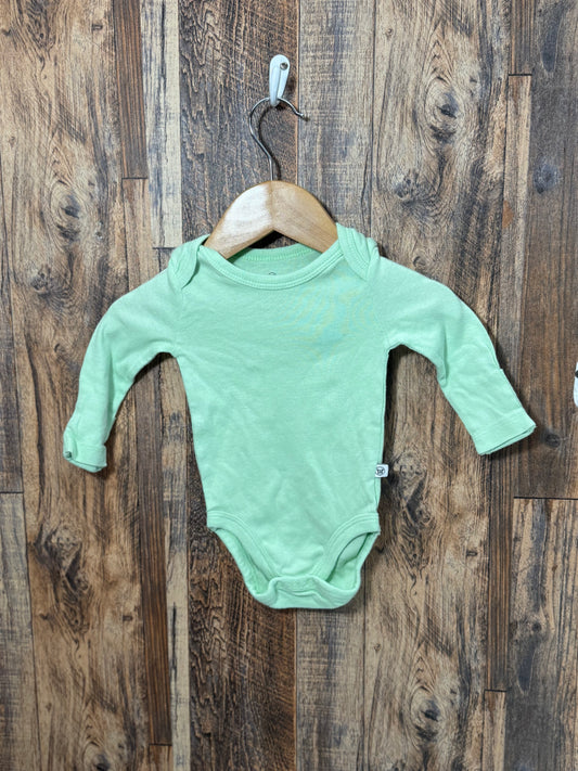 LS organic cotton onesie, size 0-3m