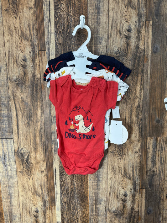 4pc onesie set NWT, size 0-3m