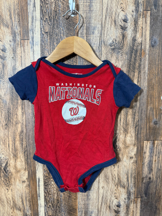 Nationals onesie, size 18m