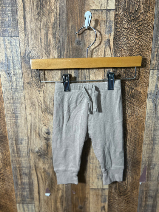 Organic cotton pants, size 3-6m