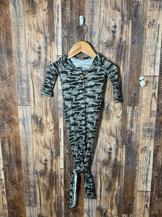 Bamboo sleep gown, size 0-3m
