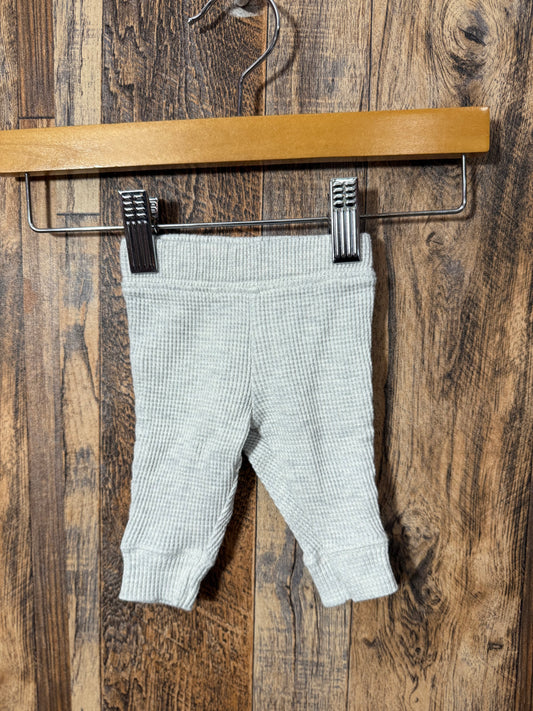Organic cotton pants, size NB