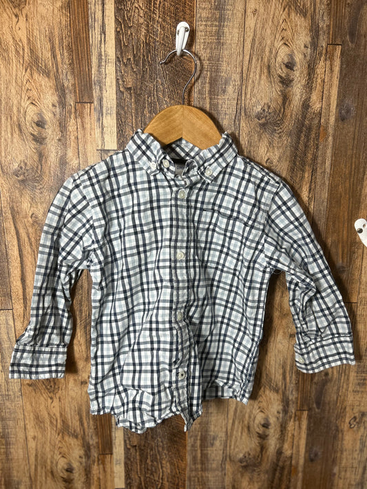 LS button up, size 2t