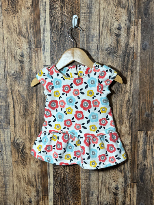 Sweatshirt dress, size 0-3m