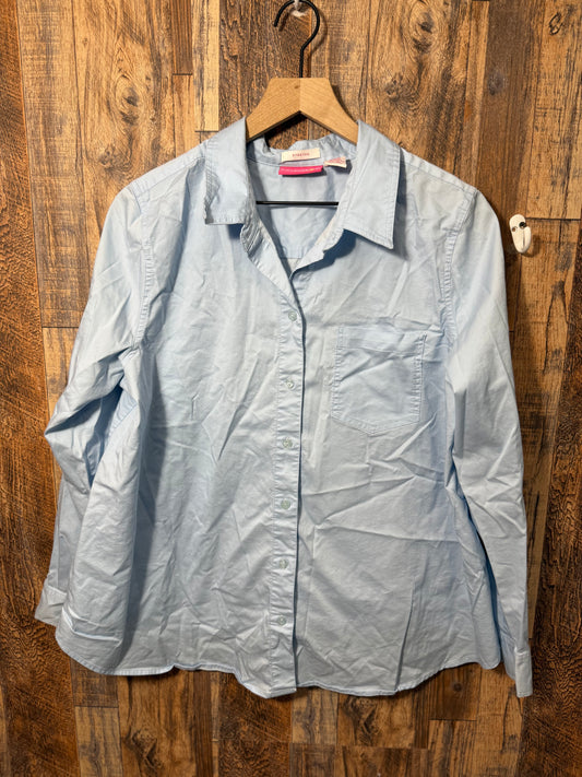 LS button up, size XL