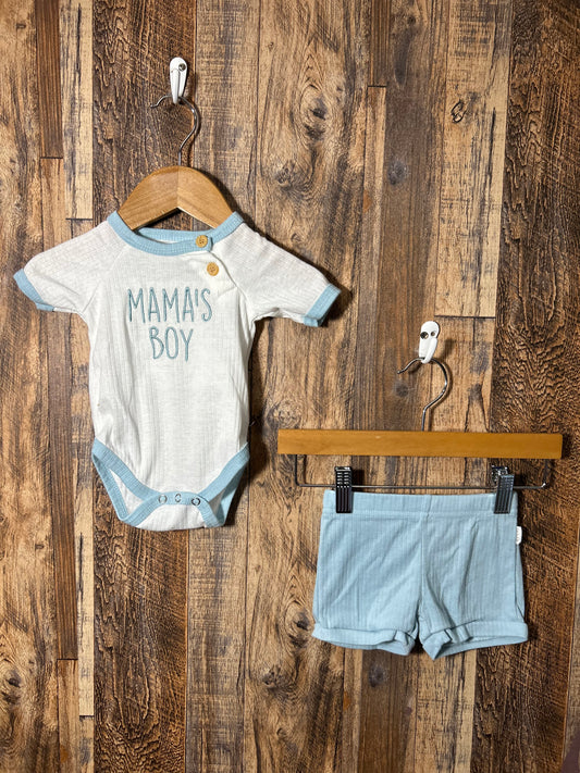 2pc set, size 3-6m