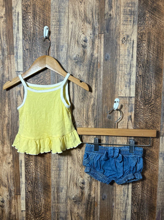 2pc set, size 6-9m