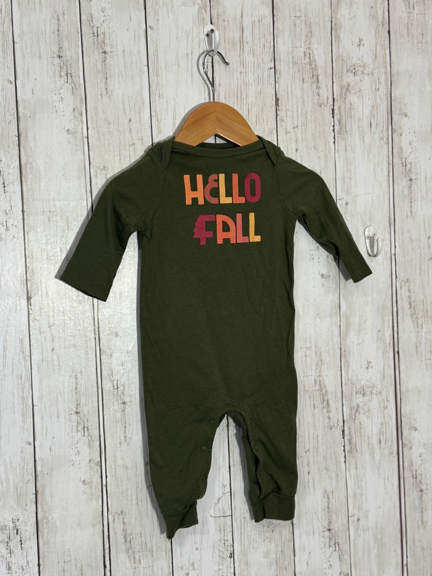 Fall romper, size 3-6m