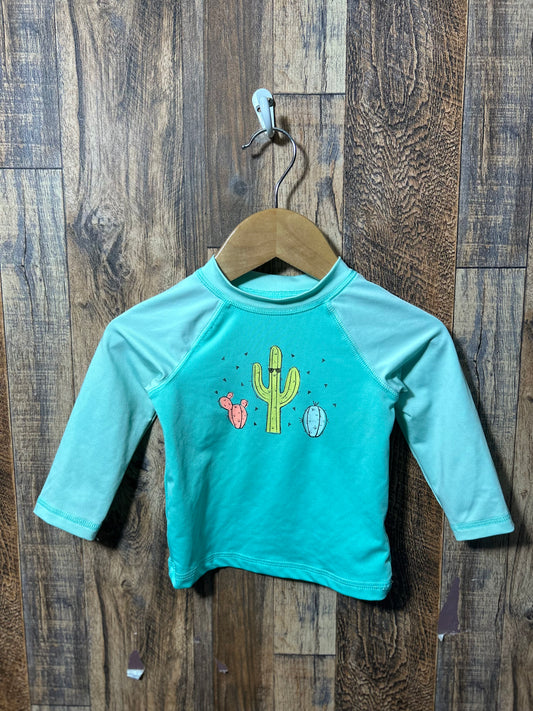 Swim shirt, size 9m