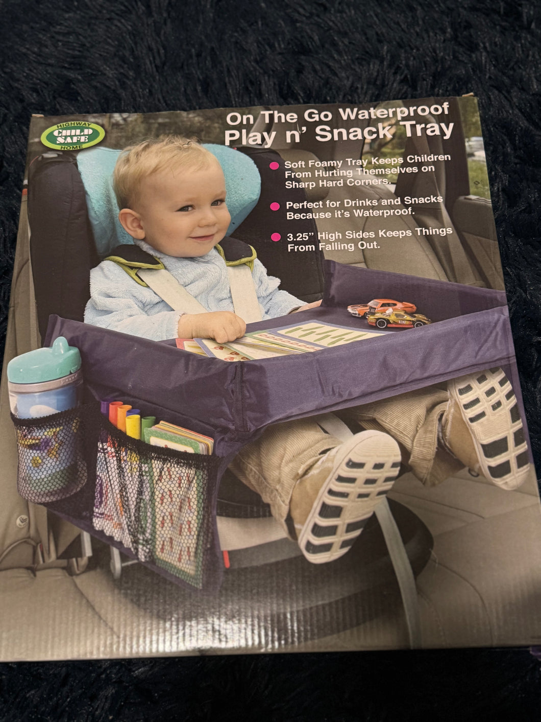 On the go Play & snack tray NIB