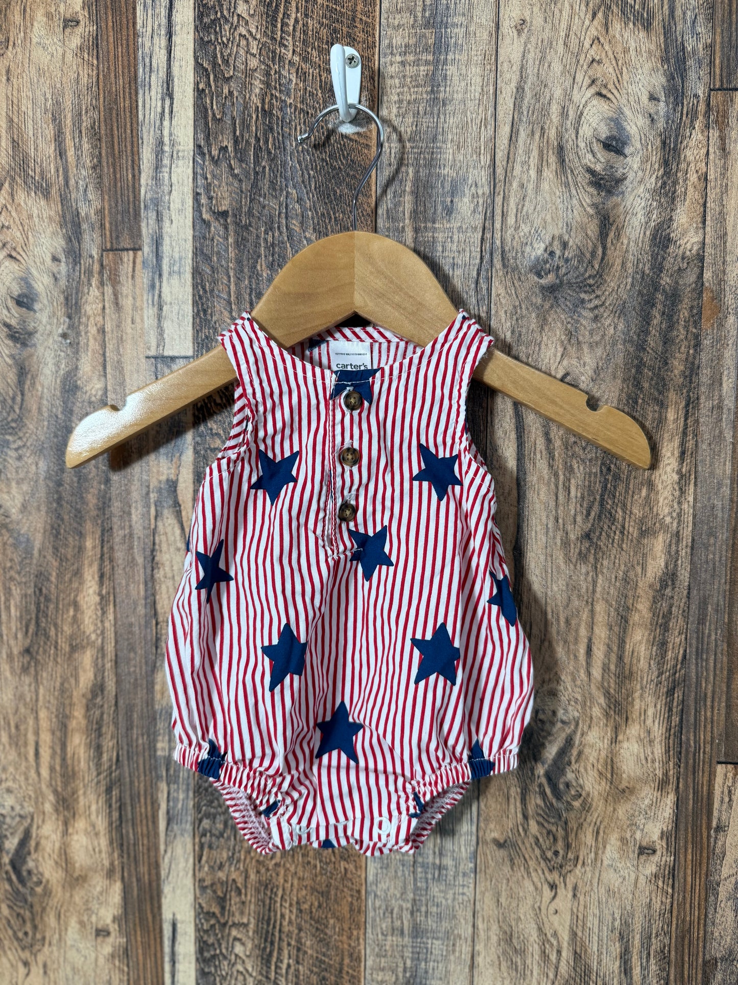 Patriotic romper, size NB