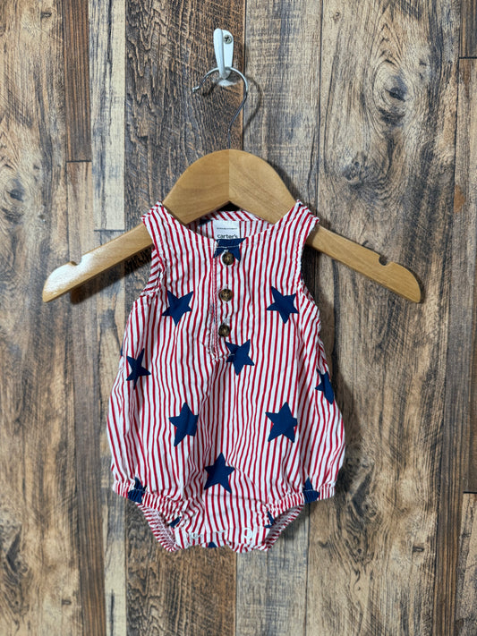 Patriotic romper, size NB