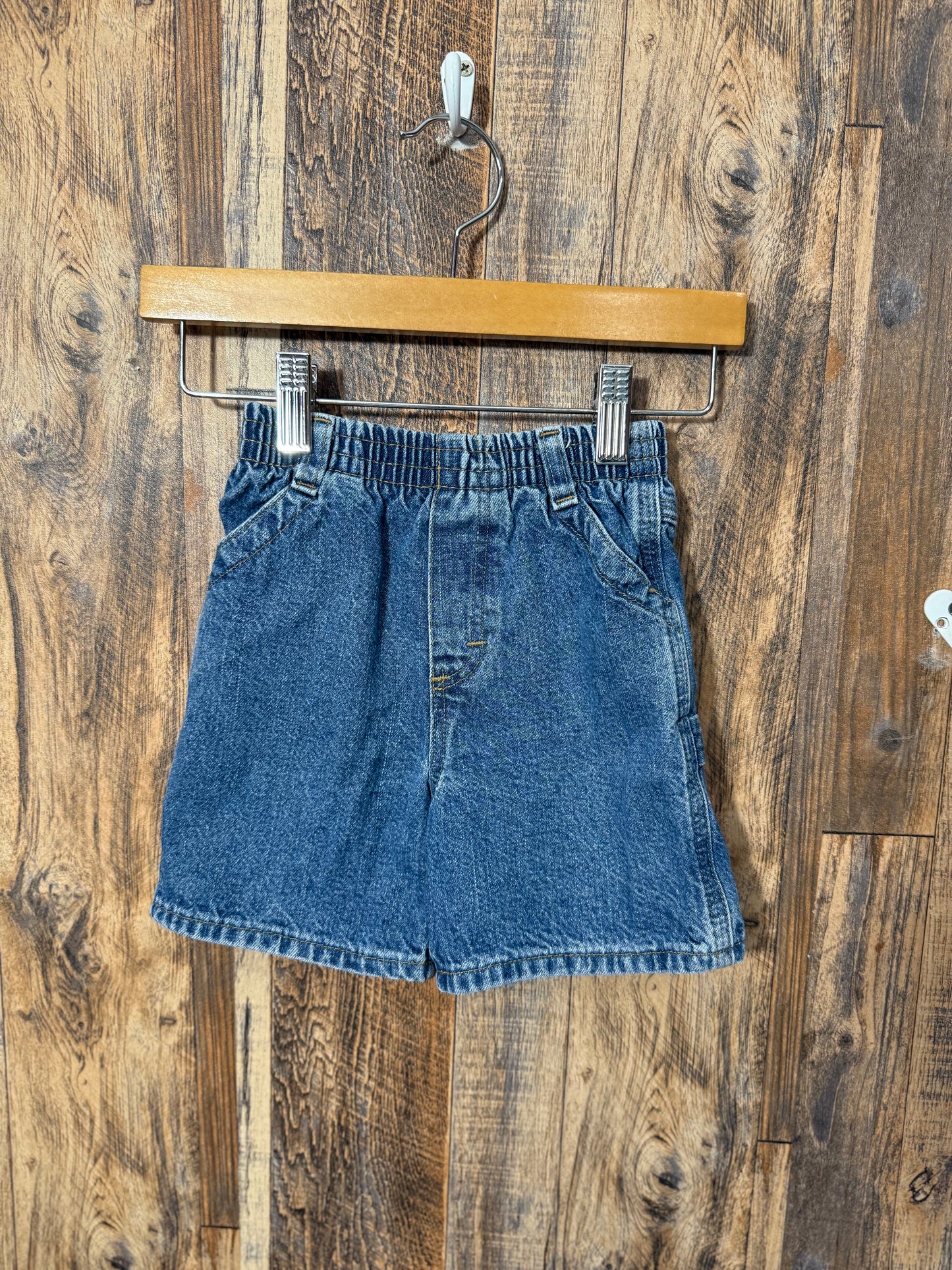 Jean shorts, size 24m