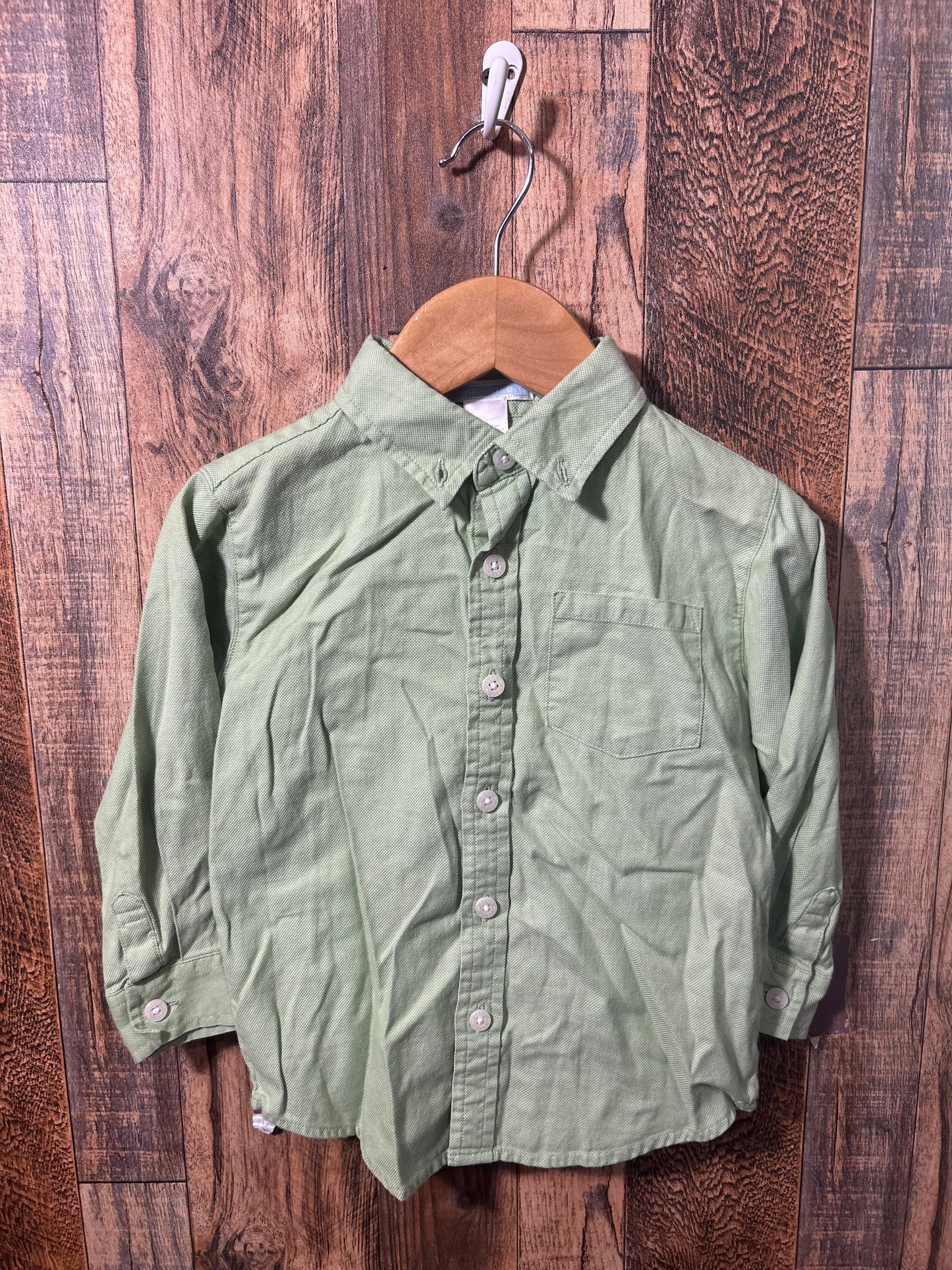 LS button up, size 2t